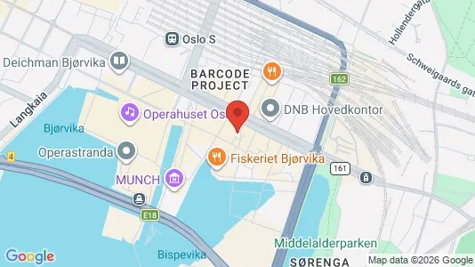 Apartments for rent i Oslo Gamle Oslo - kort over placeringen