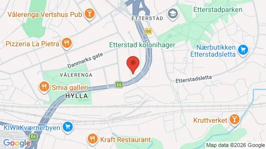 Apartments for rent i Oslo Gamle Oslo - kort over placeringen