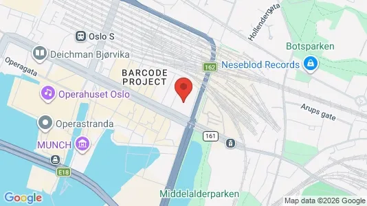 Rooms for rent i Oslo Gamle Oslo - kort over placeringen