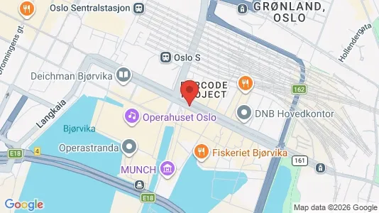 Apartments for rent i Oslo Gamle Oslo - kort over placeringen