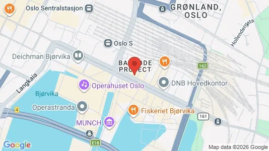 Apartments for rent i Oslo Gamle Oslo - kort over placeringen