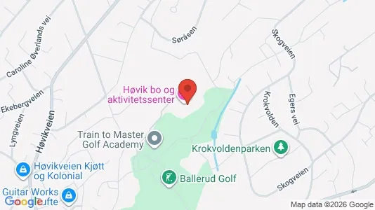 Rooms for rent i Bærum - kort over placeringen