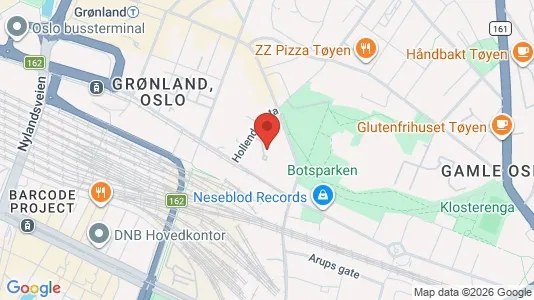 Apartments for rent i Oslo Gamle Oslo - kort over placeringen