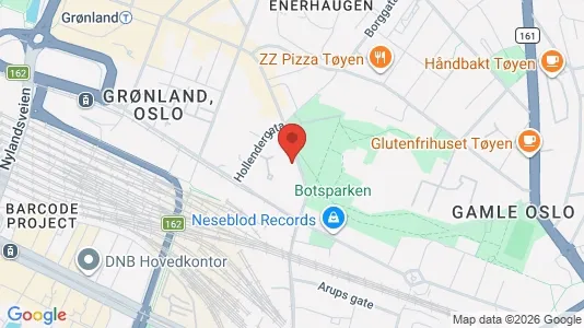 Apartments for rent i Oslo Gamle Oslo - kort over placeringen
