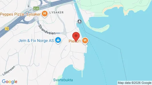 Apartments for rent i Bærum - kort over placeringen