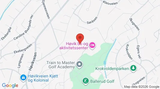 Apartments for rent i Bærum - kort over placeringen