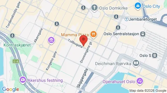 Apartments for rent i Oslo Sentrum - kort over placeringen