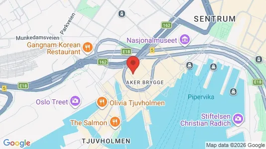 Apartments for rent i Oslo Frogner - kort over placeringen