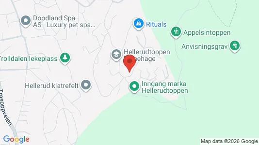 Apartments for rent i Oslo Alna - kort over placeringen