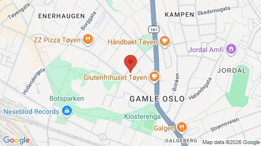 Apartments for rent i Oslo Gamle Oslo - kort over placeringen