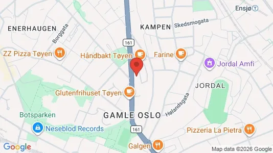 Apartments for rent i Oslo Gamle Oslo - kort over placeringen