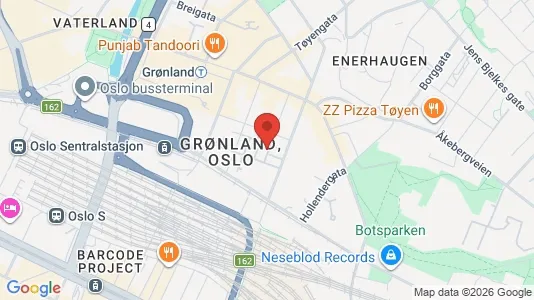 Apartments for rent i Oslo Gamle Oslo - kort over placeringen