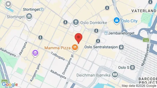 Apartments for rent i Oslo Sentrum - kort over placeringen