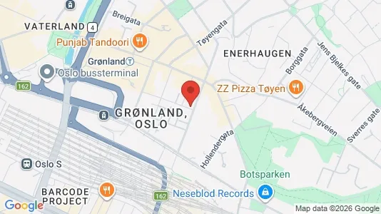 Apartments for rent i Oslo Gamle Oslo - kort over placeringen