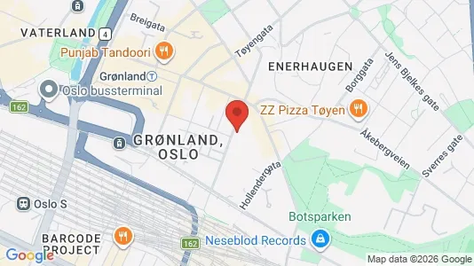 Apartments for rent i Oslo Gamle Oslo - kort over placeringen