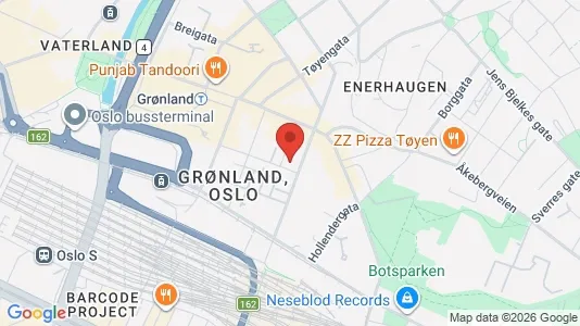 Apartments for rent i Oslo Gamle Oslo - kort over placeringen