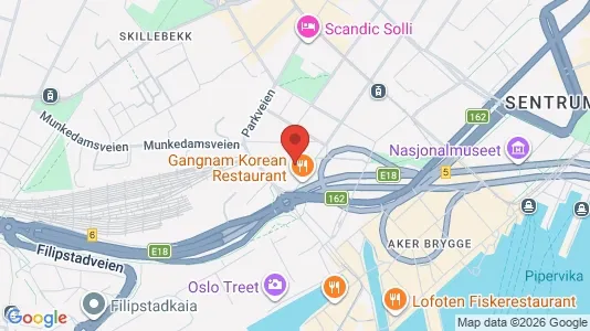 Apartments for rent i Oslo Frogner - kort over placeringen