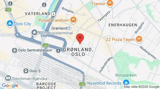 Apartments for rent i Oslo Gamle Oslo - kort over placeringen
