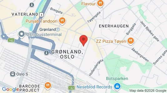 Apartments for rent i Oslo Gamle Oslo - kort over placeringen