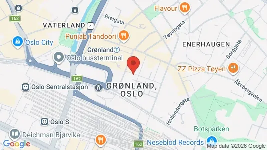 Apartments for rent i Oslo Gamle Oslo - kort over placeringen