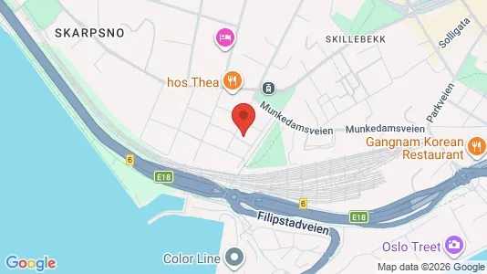 Apartments for rent i Oslo Frogner - kort over placeringen