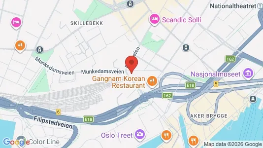 Apartments for rent i Oslo Frogner - kort over placeringen