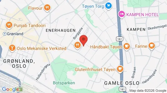 Apartments for rent i Oslo Gamle Oslo - kort over placeringen