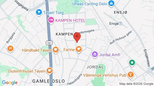 Apartments for rent i Oslo Gamle Oslo - kort over placeringen