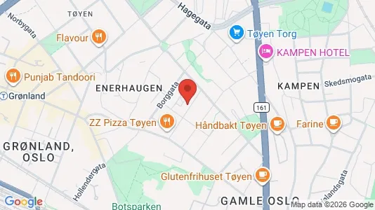 Apartments for rent i Oslo Gamle Oslo - kort over placeringen