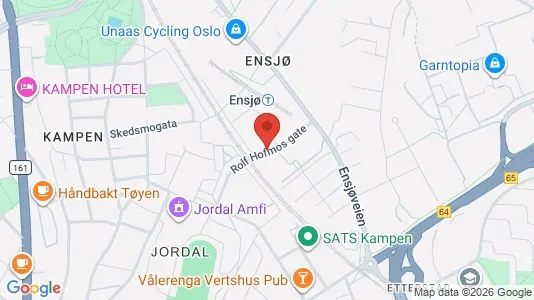 Apartments for rent i Oslo Gamle Oslo - kort over placeringen