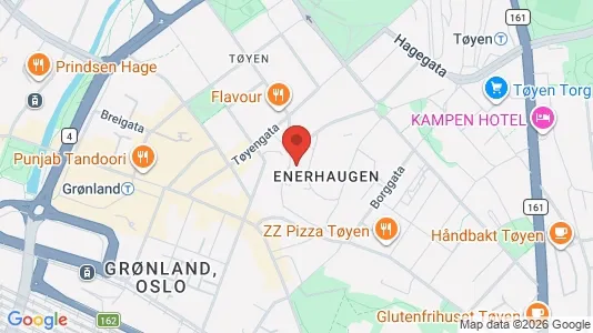 Apartments for rent i Oslo Gamle Oslo - kort over placeringen