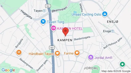 Apartments for rent i Oslo Gamle Oslo - kort over placeringen