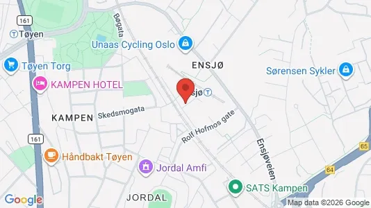 Apartments for rent i Oslo Gamle Oslo - kort over placeringen