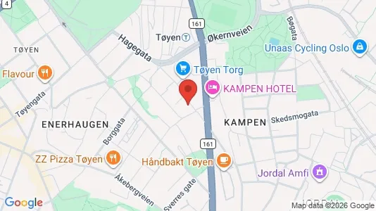 Apartments for rent i Oslo Gamle Oslo - kort over placeringen
