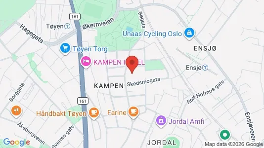Apartments for rent i Oslo Gamle Oslo - kort over placeringen