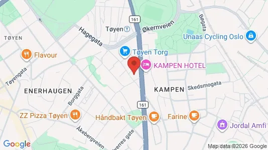 Apartments for rent i Oslo Gamle Oslo - kort over placeringen