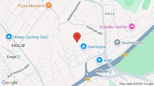 Apartments for rent i Oslo Gamle Oslo - kort over placeringen