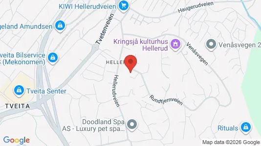 Rooms for rent i Oslo Alna - kort over placeringen