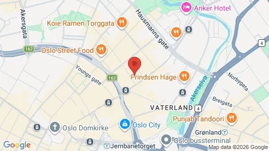Apartments for rent i Oslo St. Hanshaugen - kort over placeringen