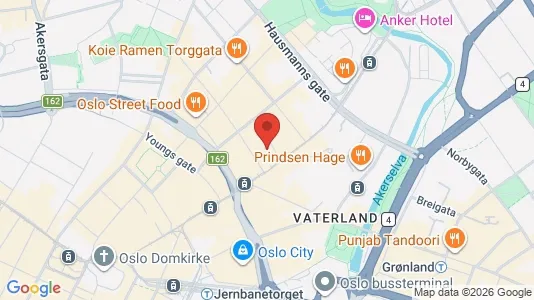 Rooms for rent i Oslo St. Hanshaugen - kort over placeringen