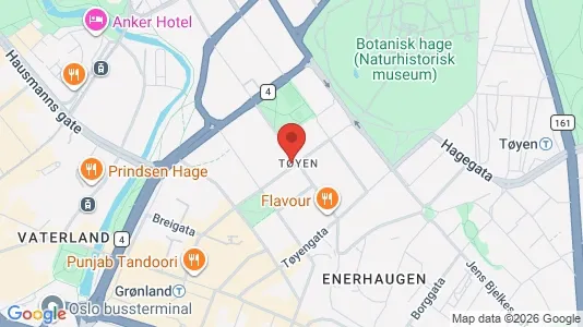 Apartments for rent i Oslo Gamle Oslo - kort over placeringen