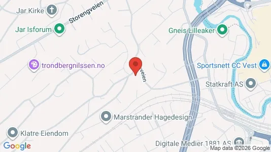 Apartments for rent i Bærum - kort over placeringen