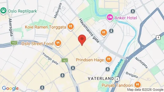 Apartments for rent i Oslo St. Hanshaugen - kort over placeringen