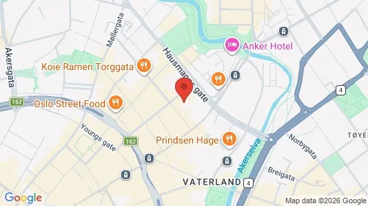 Apartments for rent i Oslo St. Hanshaugen - kort over placeringen