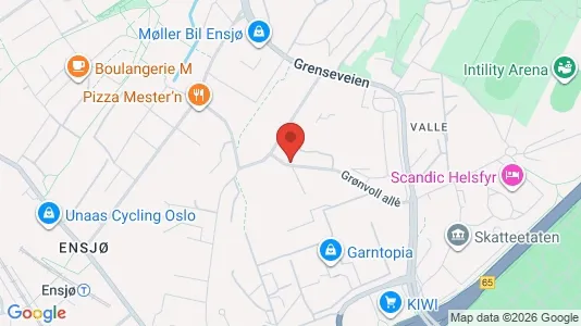 Apartments for rent i Oslo Gamle Oslo - kort over placeringen