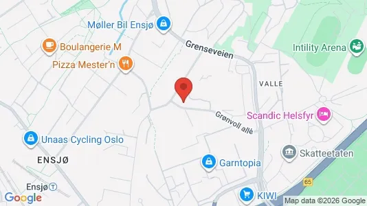 Rooms for rent i Oslo Gamle Oslo - kort over placeringen