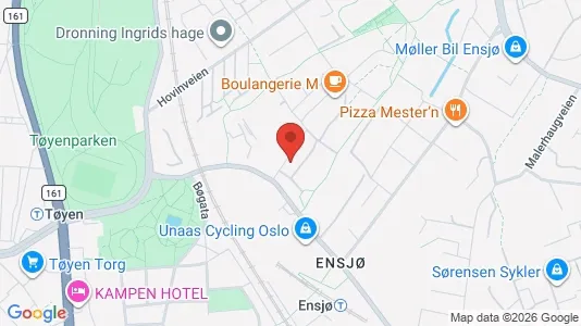 Rooms for rent i Oslo Gamle Oslo - kort over placeringen