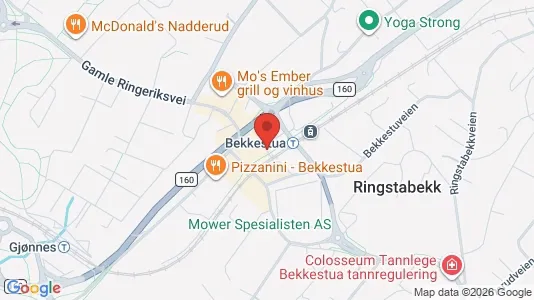 Apartments for rent i Bærum - kort over placeringen