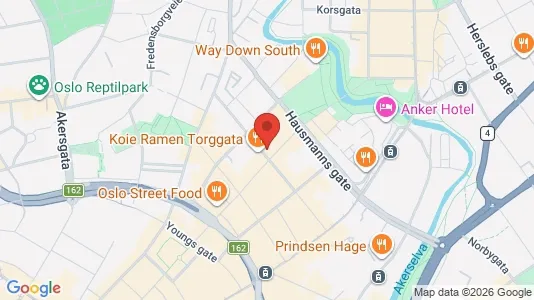 Rooms for rent i Oslo St. Hanshaugen - kort over placeringen