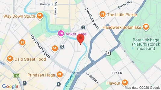 Apartments for rent i Oslo Grünerløkka - kort over placeringen